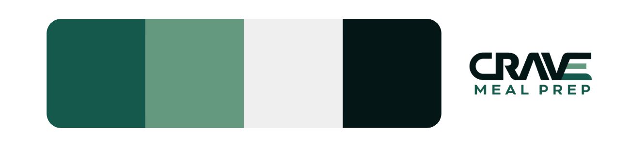 Crave meal Prep branding