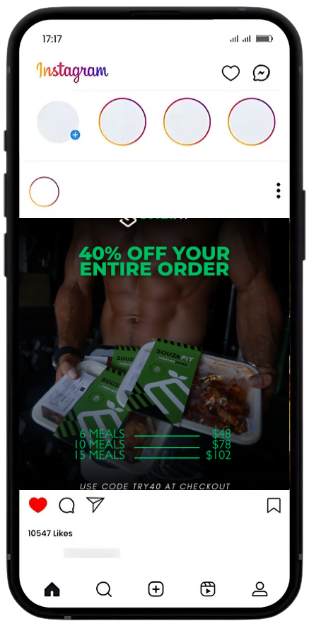 Meal Prep Social Media Marketing