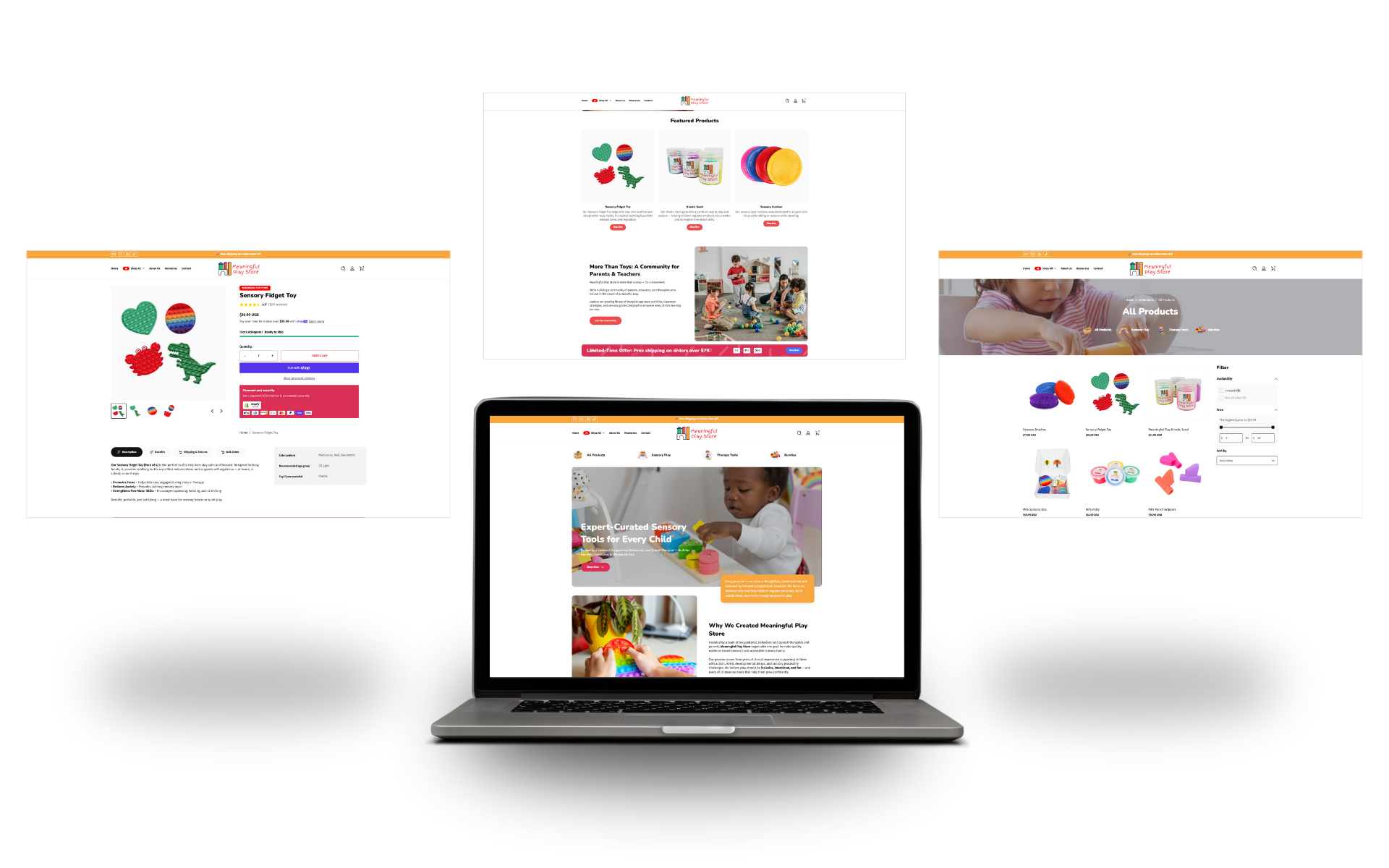 Meaningful Play Store website