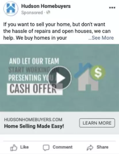 Hudson Home Buyers case study